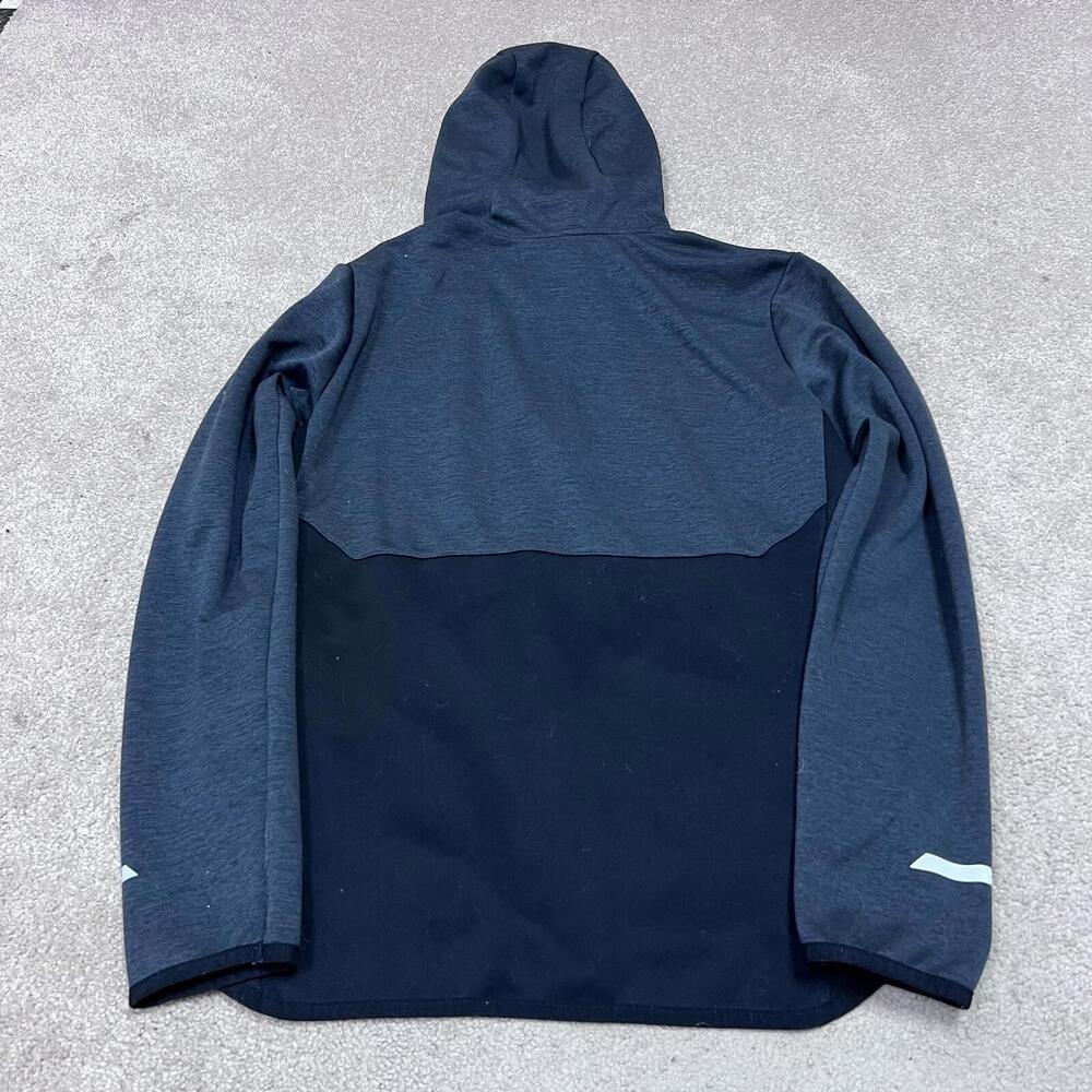 Champion Hoodie Men’s Gray Black Long Sleeve Full Zip Size Medium - Picture 8 of 11